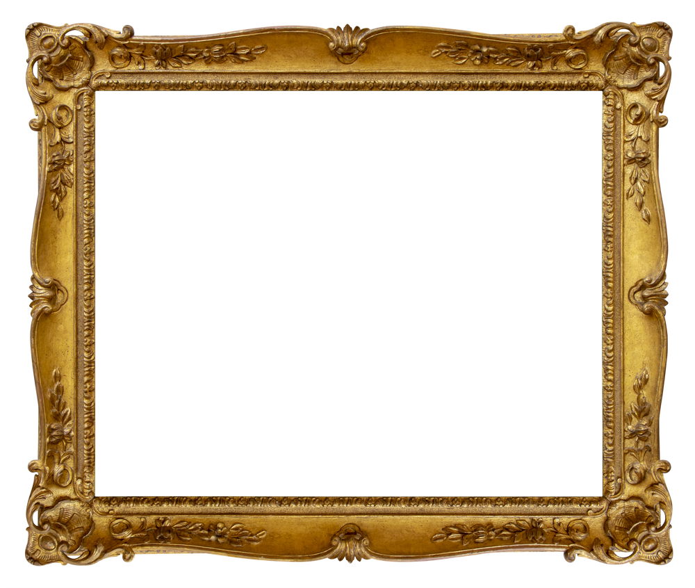 Ornate Gold Vintage Frame 